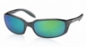 COSTA DEL MAR BRINE 400 BLACK-MATTE-GREEN-MIRROR-400