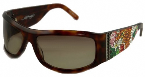 ED HARDY EHS 007 TORTOISE