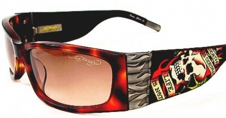 ED HARDY EHS 015 TORTOISE