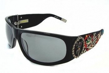 ED HARDY EHS 044 BLACK