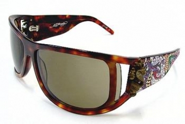 ED HARDY EHS 046 TORTOISE