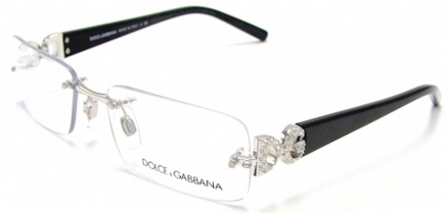 Dolce & gabbana outlet rimless eyeglasses